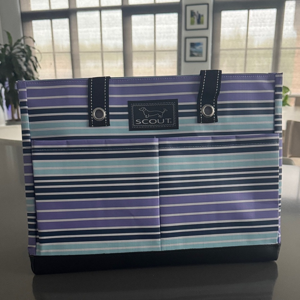 Scout Multicolor Striped Tote